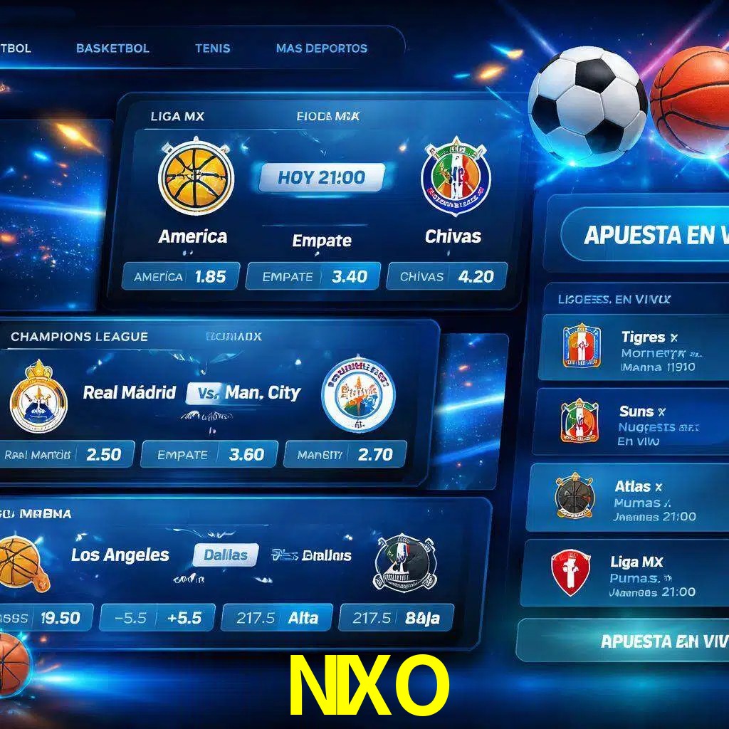 Mercados de apuestas deportivas NIXO para jugadores en México